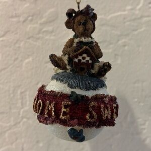 Bailey Home Sweet Home Boyds Bear Bearstone Ornament #25708